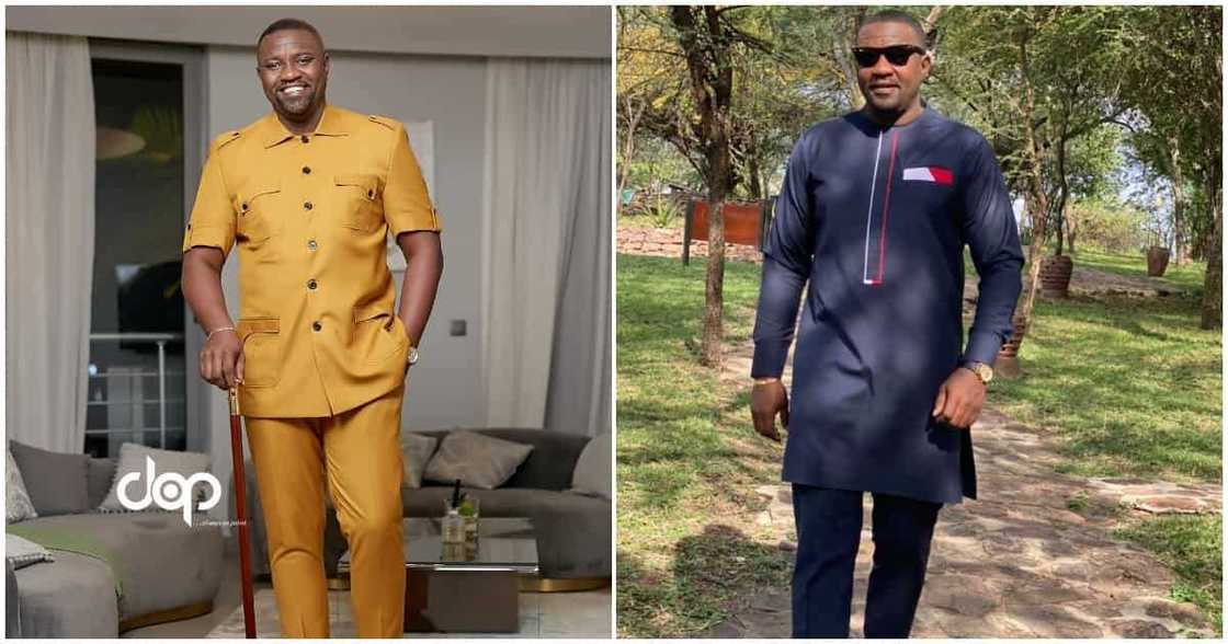 Men's Fashion: 5 Times Ghanaian Actor John Dumelo Looked Dapper In Tailor-Made Two-Piece Outfits