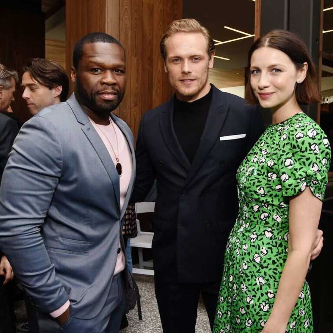 Caitriona Balfe and Sam Heughan together Caitriona Balfe and Sam Heughan together
