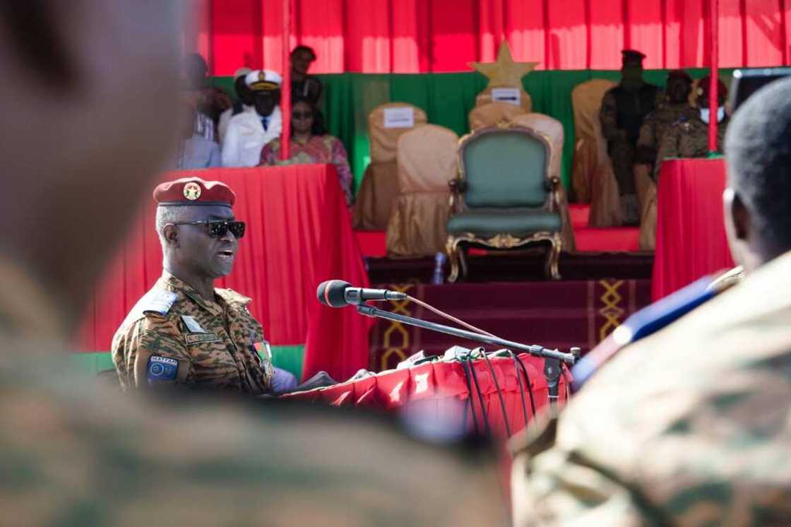 Defence Minister Colonel Kassoum Coulibaly urges civilians to join the VDP in a speech to mark armed forces' day Defence Minister Colonel Kassoum Coulibaly urges civilians to join the VDP in a speech to mark armed forces' day