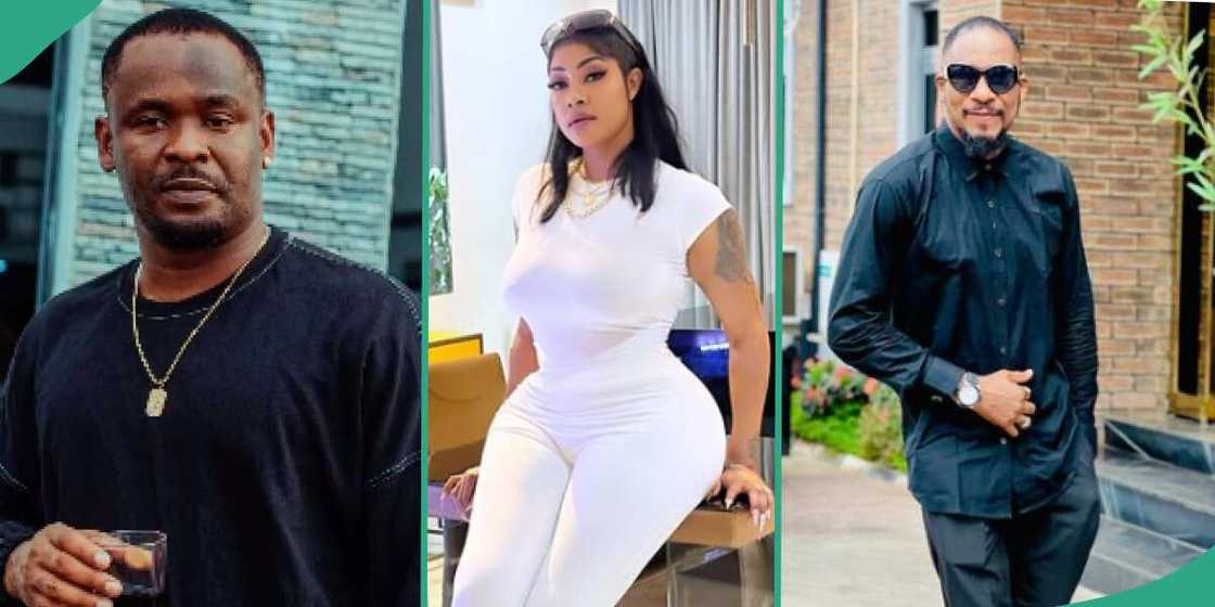 Angela Okorie slams Zubby Michael for attending Junior Pope's burial. Angela Okorie slams Zubby Michael for attending Junior Pope's burial.