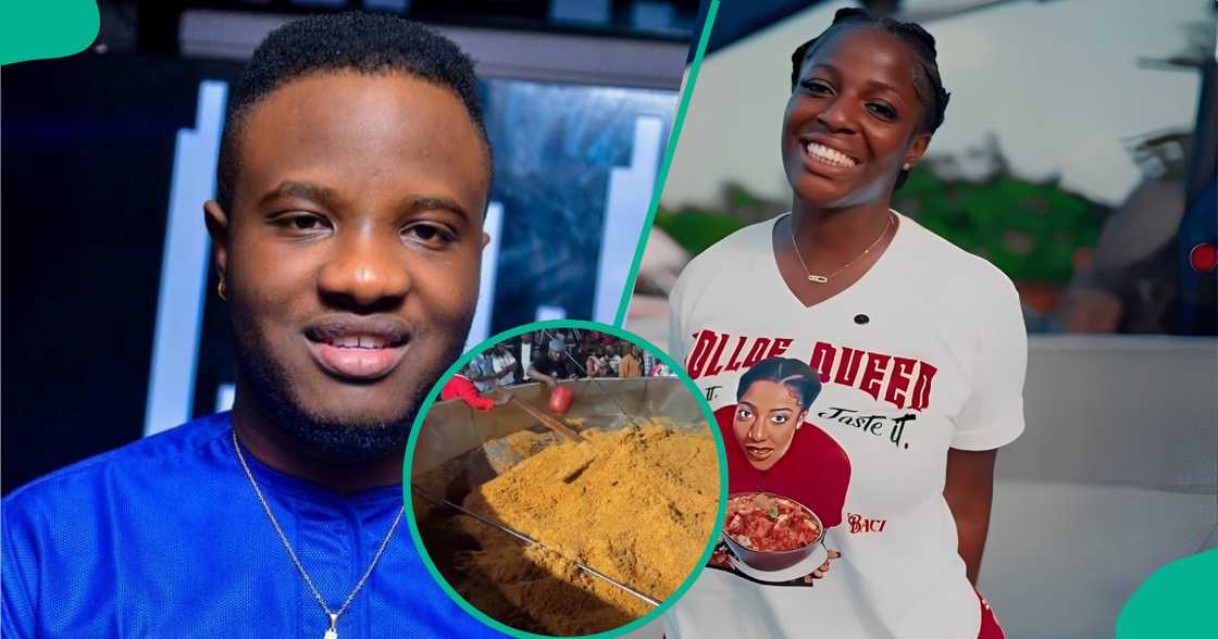Deeone reacts to Hilda Baci's cookathon at Eko hotel with the highest cooking pot Deeone reacts to Hilda Baci's cookathon at Eko hotel with the highest cooking pot