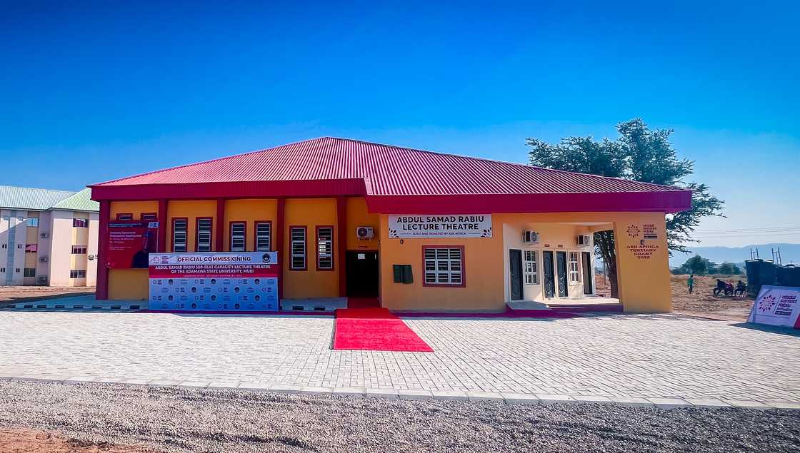 ASR Africa Commissions N350m Abdul Samad Rabiu Lecture Theatre at Adamawa State University