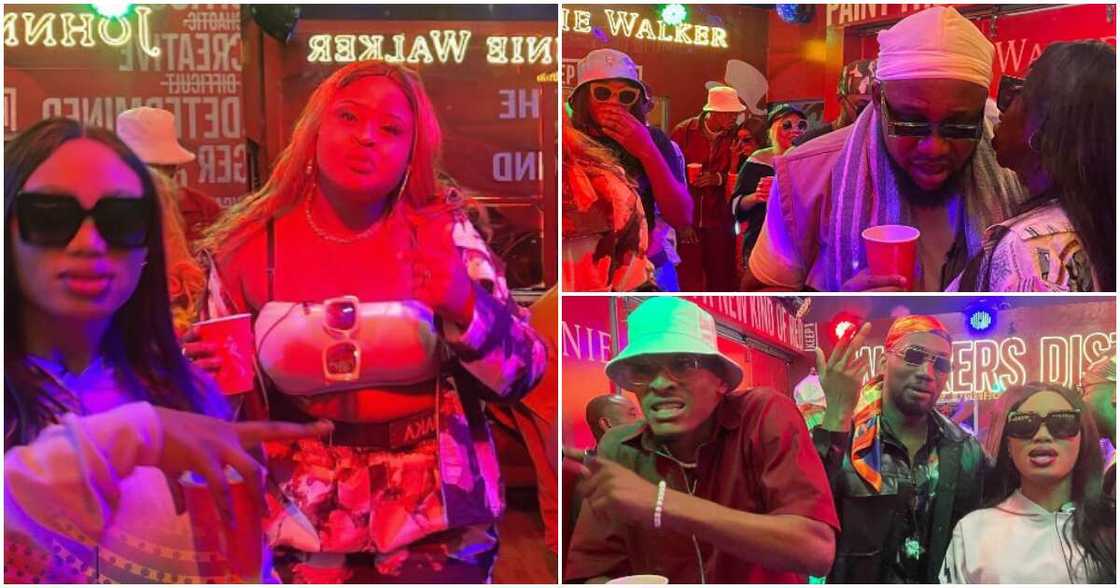 Big Brother Naija stars party on Saturday night Big Brother Naija stars party on Saturday night