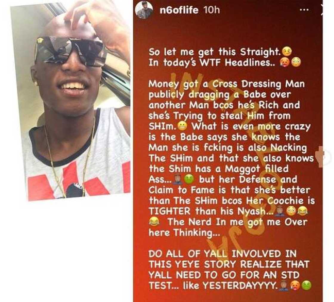 Go for an STD test - OAP N6 tells Bobrisky and actress Nkechi Sunday Go for an STD test - OAP N6 tells Bobrisky and actress Nkechi Sunday