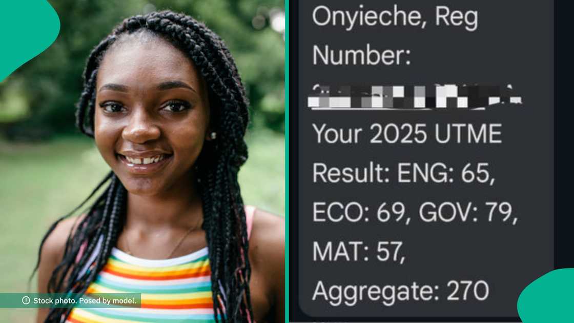 UTME result of girl who was hospitalised days to her JAMB exam surfaces on social media UTME result of girl who was hospitalised days to her JAMB exam surfaces on social media