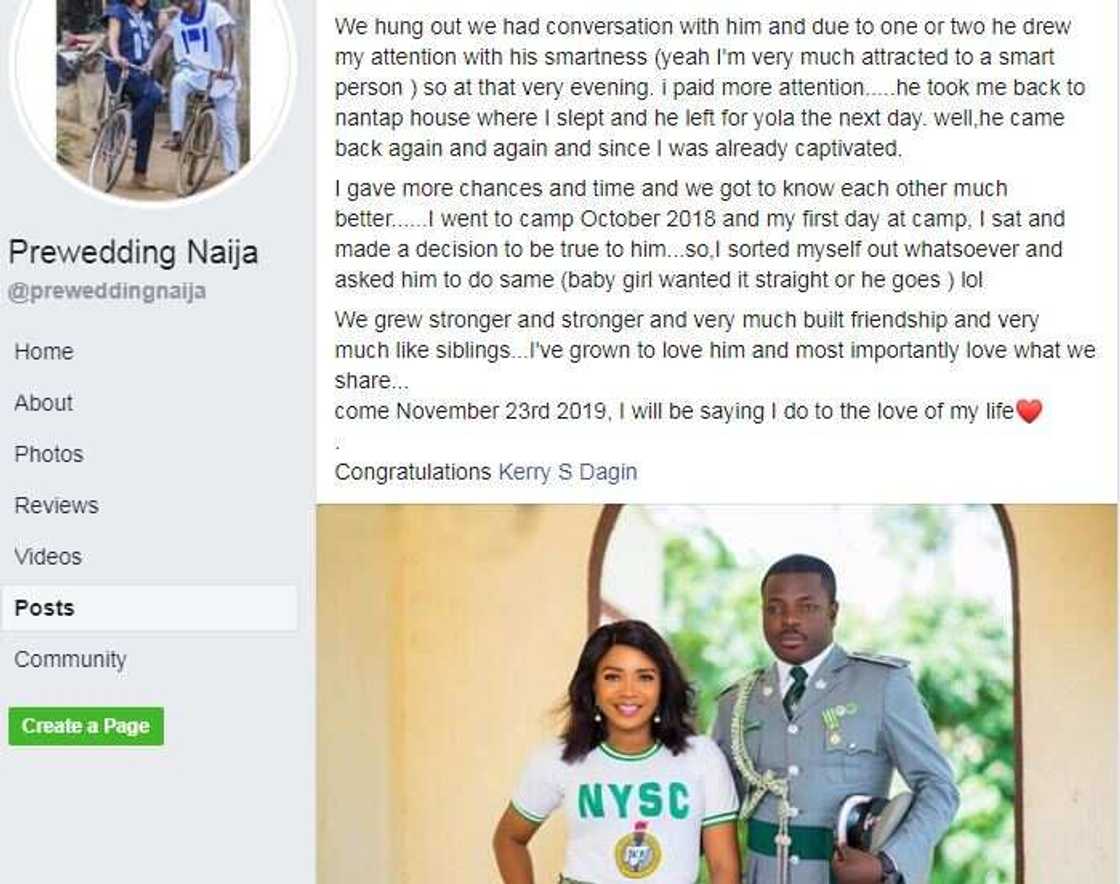 Lady narrates how she met the love of her life through Facebook, shares really cute photos