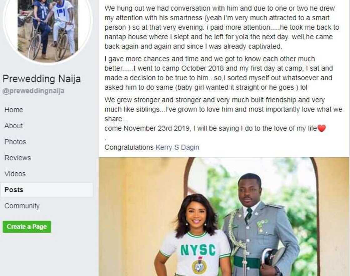 Lady narrates how she met the love of her life through Facebook, shares really cute photos Lady narrates how she met the love of her life through Facebook, shares really cute photos
