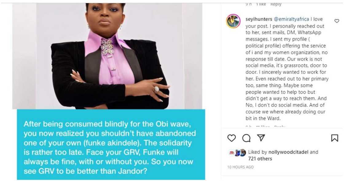 Photos of Seyi Hunters' comment on Emiralty's post Photos of Seyi Hunters' comment on Emiralty's post