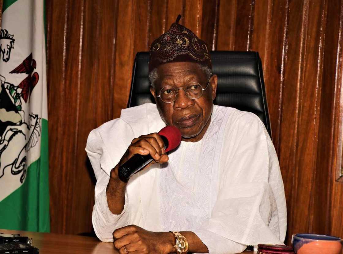 Information Minister, Lai Mohammed Information Minister, Lai Mohammed