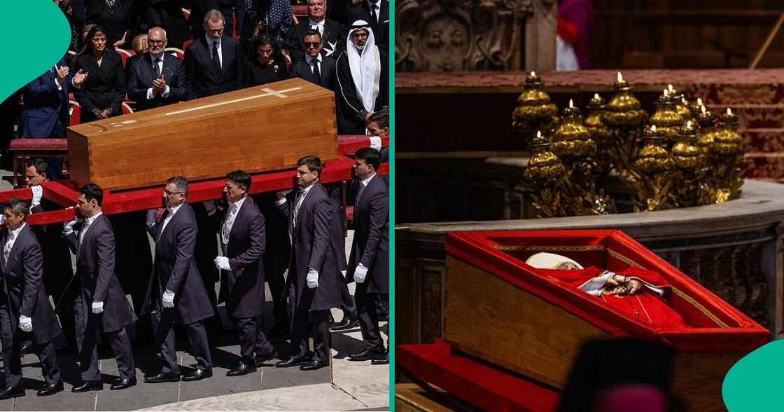 A video has been released, showing the exact burial site of Pope Francis. A video has been released, showing the exact burial site of Pope Francis.