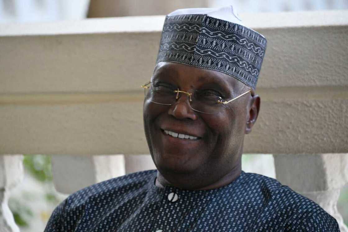 Atiku Abubakar smiles during an interview in Yola Atiku Abubakar smiles during an interview in Yola