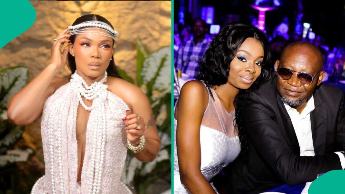 Iyabo Ojo's stepdaughter Vanessa in tears as she praises actress in public. Iyabo Ojo's stepdaughter Vanessa in tears as she praises actress in public.