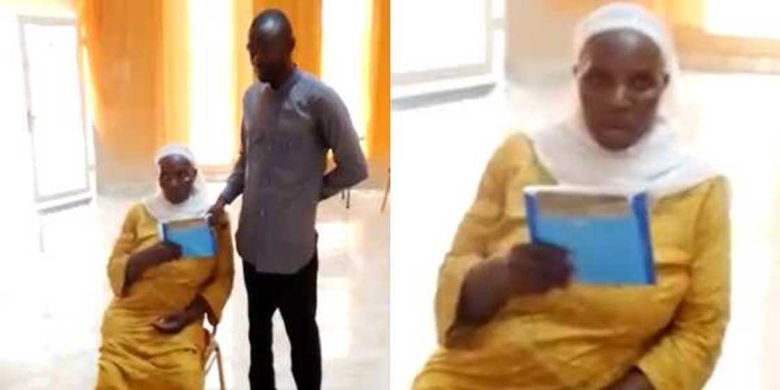 Nigerian mother thrilled to receive a full year scholarship for her son schooling at Bayero University, Kano Nigerian mother thrilled to receive a full year scholarship for her son schooling at Bayero University, Kano