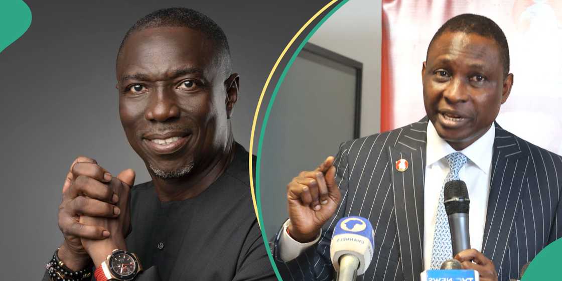 EFCC accuses PDP's Ighodalo of preventing suspect was being arrested EFCC accuses PDP's Ighodalo of preventing suspect was being arrested