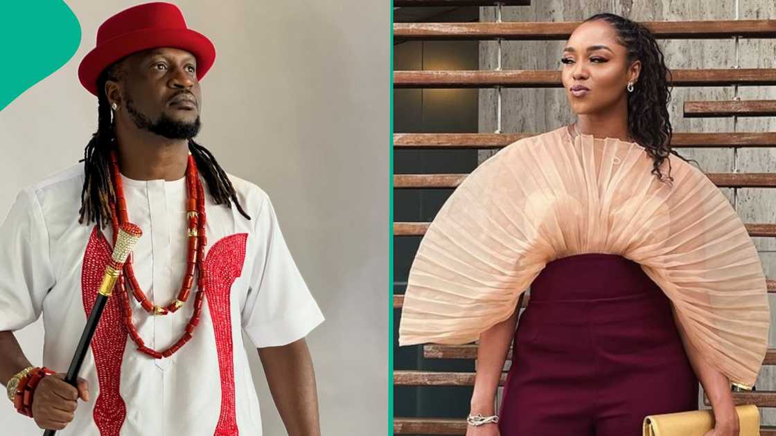 Paul and Anita Okoye cause buzz. Paul and Anita Okoye cause buzz.