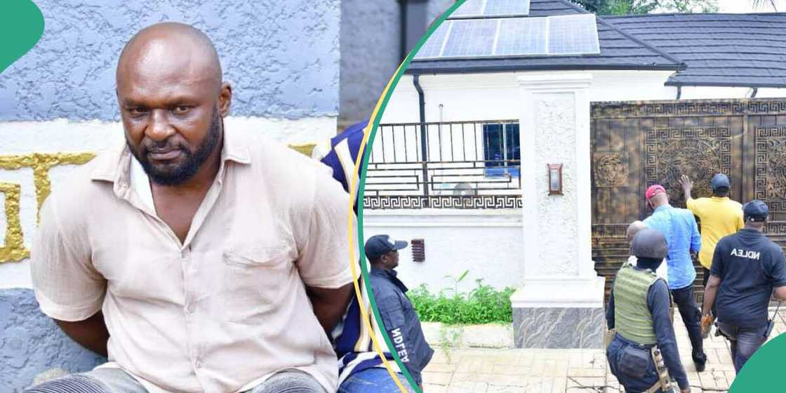 Nigerian drug baron flees South Africa, arrested in Imo mansion Nigerian drug baron flees South Africa, arrested in Imo mansion