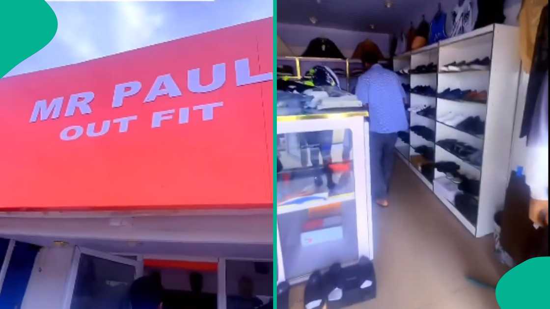 Man settles his apprentice with a shop.