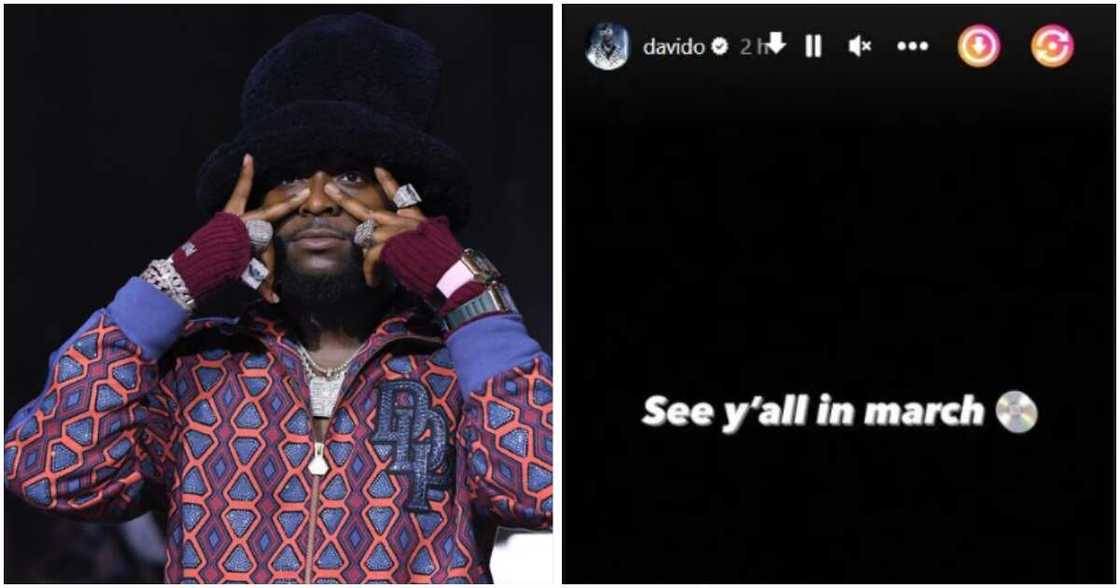 Photos of Davido and his Insta-post Photos of Davido and his Insta-post