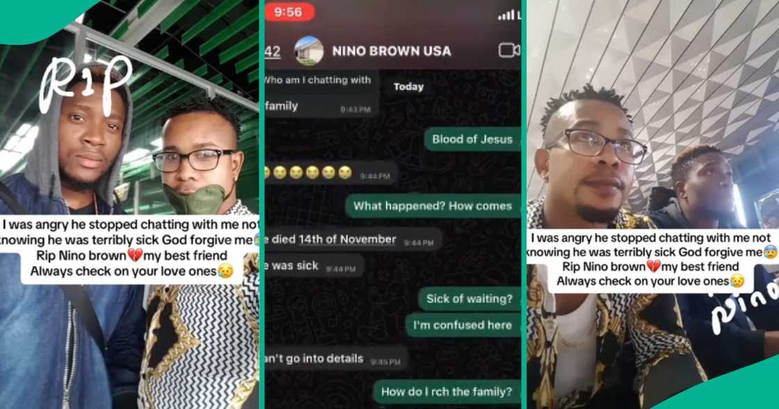 Man who thought his best friend stopped talking to him makes heartbreaking discovery Man who thought his best friend stopped talking to him makes heartbreaking discovery