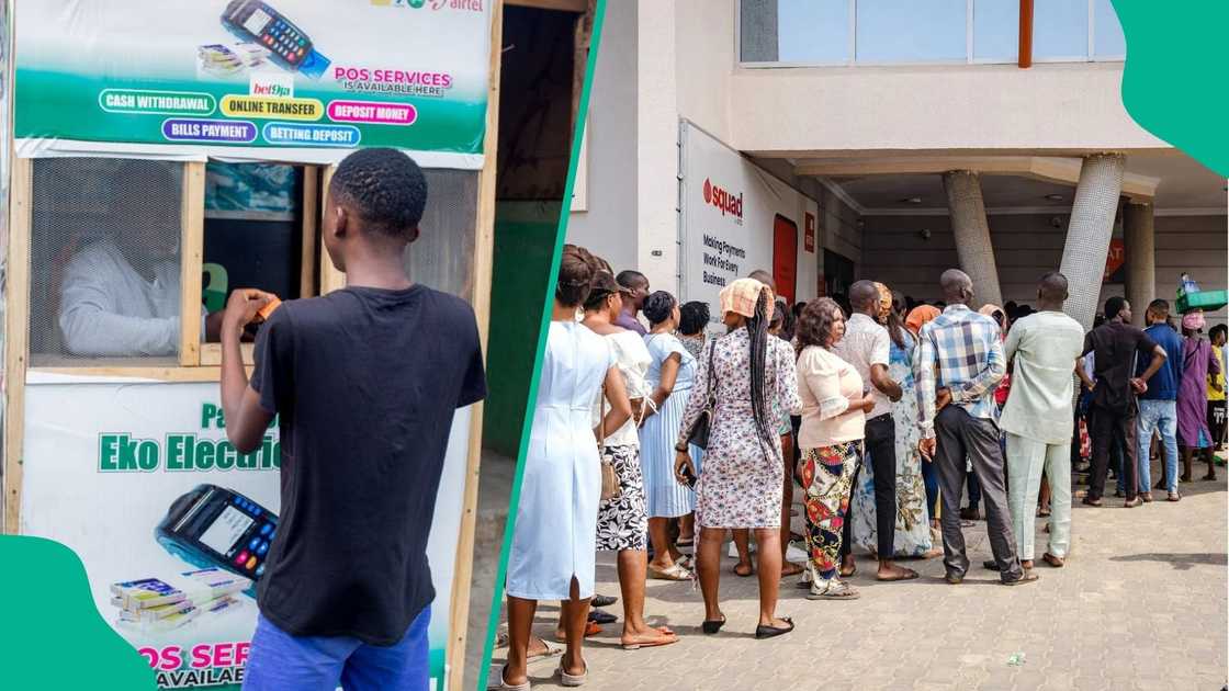 Festive rush: Nigerians battle ATM queues, high PoS fees amid cash shortage fears Festive rush: Nigerians battle ATM queues, high PoS fees amid cash shortage fears