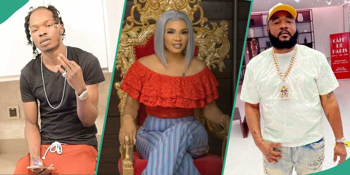 Naira Marley, Iyabo Ojo, Sam Larry