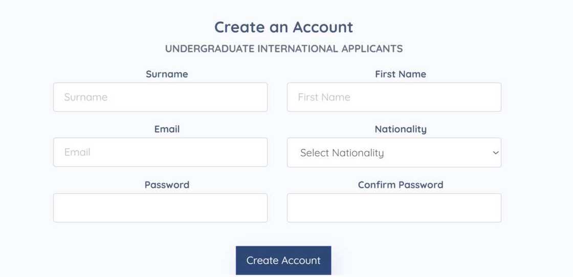 University of Ghana application portal