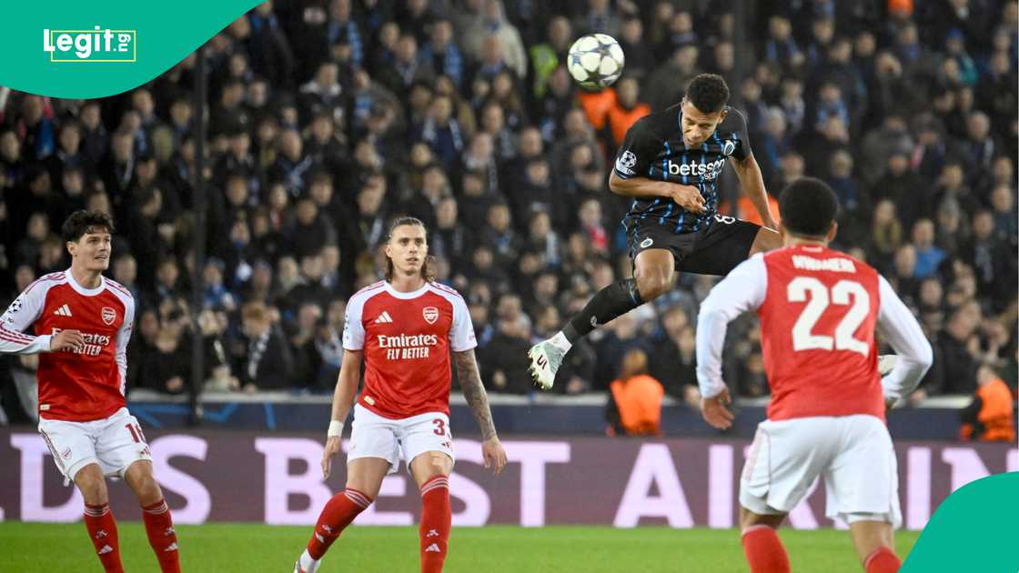 Kaye Furo, Club Brugge, Arsenal, UEFA Champions League, Belgium.