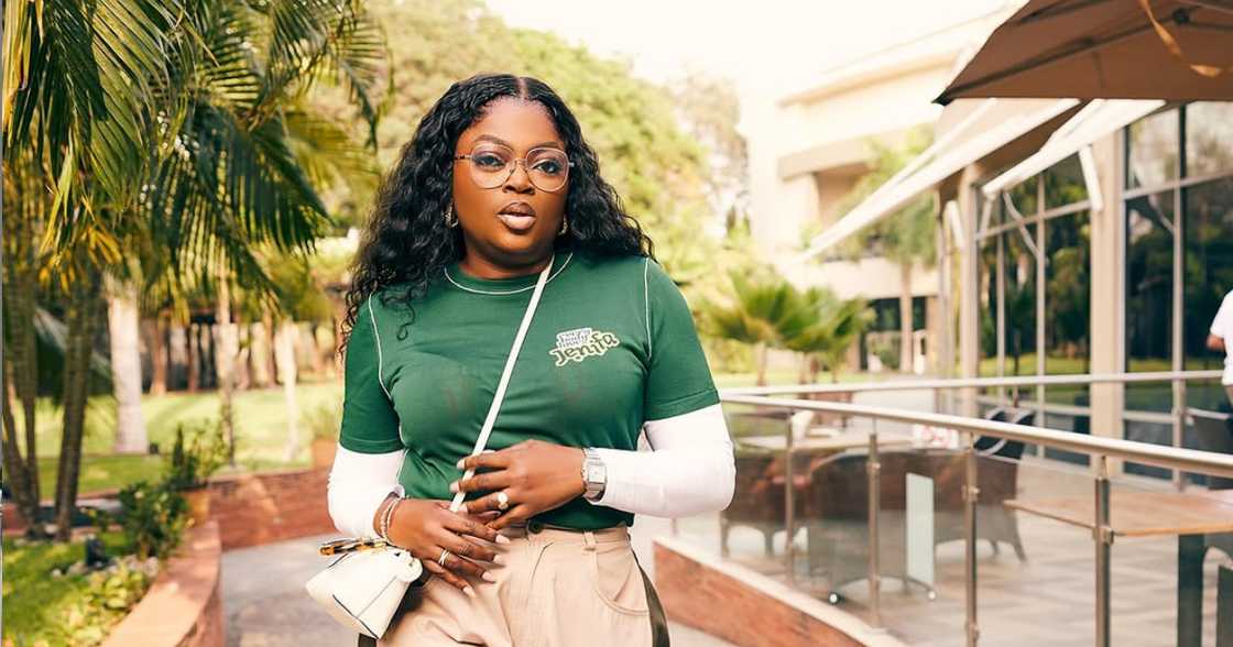 Funke Akindele reacts to criticism from social media man Oriretan Honour after helping skit maker Kamo. Funke Akindele reacts to criticism from social media man Oriretan Honour after helping skit maker Kamo.