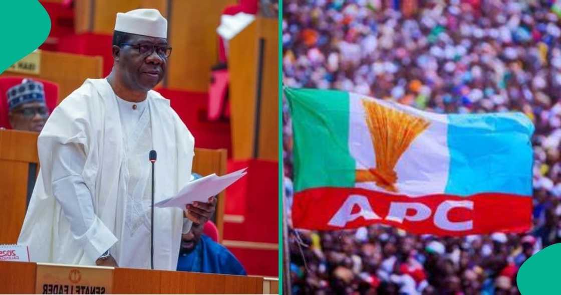 Senator Opeyemi Bamidele, the Senate Leader, speaks on the primary reason behind the mass defection of key opposition members from PDP, LP, and NNPP to the APC. Senator Opeyemi Bamidele, the Senate Leader, speaks on the primary reason behind the mass defection of key opposition members from PDP, LP, and NNPP to the APC.