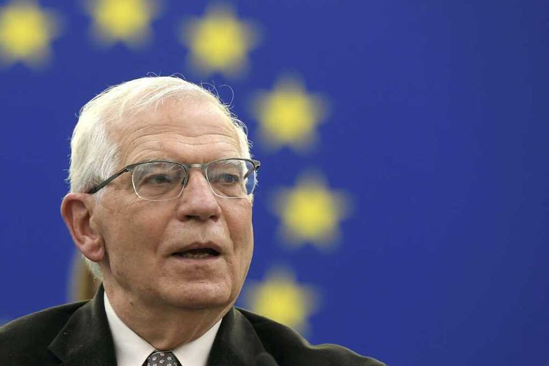 EU foreign policy chief Josep Borrell, seen here in April 2022, told AFP in an interview that Putin sees "the weariness of the Europeans" but that "we will have to endure" EU foreign policy chief Josep Borrell, seen here in April 2022, told AFP in an interview that Putin sees "the weariness of the Europeans" but that "we will have to endure"