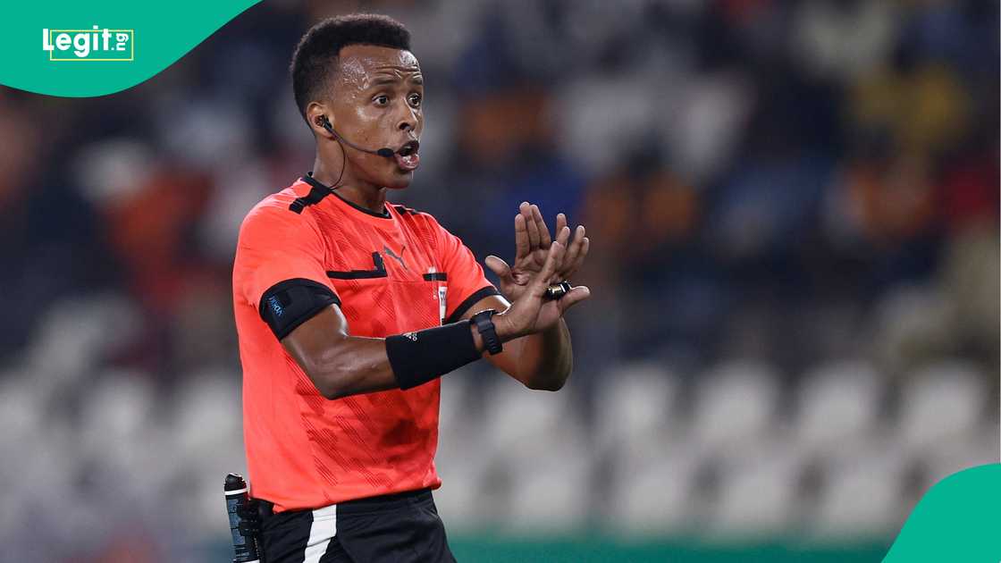 Omar Abdulkadir Artan during 2023 AFCON match between Mauritania and Algeria. Photo by KENZO TRIBOUILLARD Omar Abdulkadir Artan during 2023 AFCON match between Mauritania and Algeria. Photo by KENZO TRIBOUILLARD