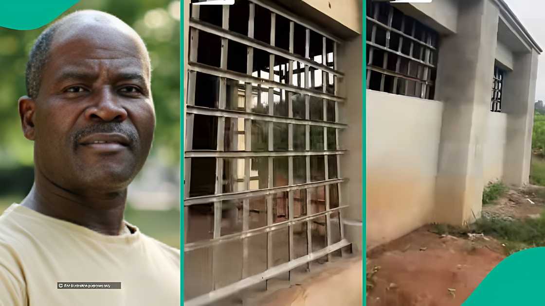 Nigerian man goes viral after fortifying his house with heavy iron over insecurity Nigerian man goes viral after fortifying his house with heavy iron over insecurity