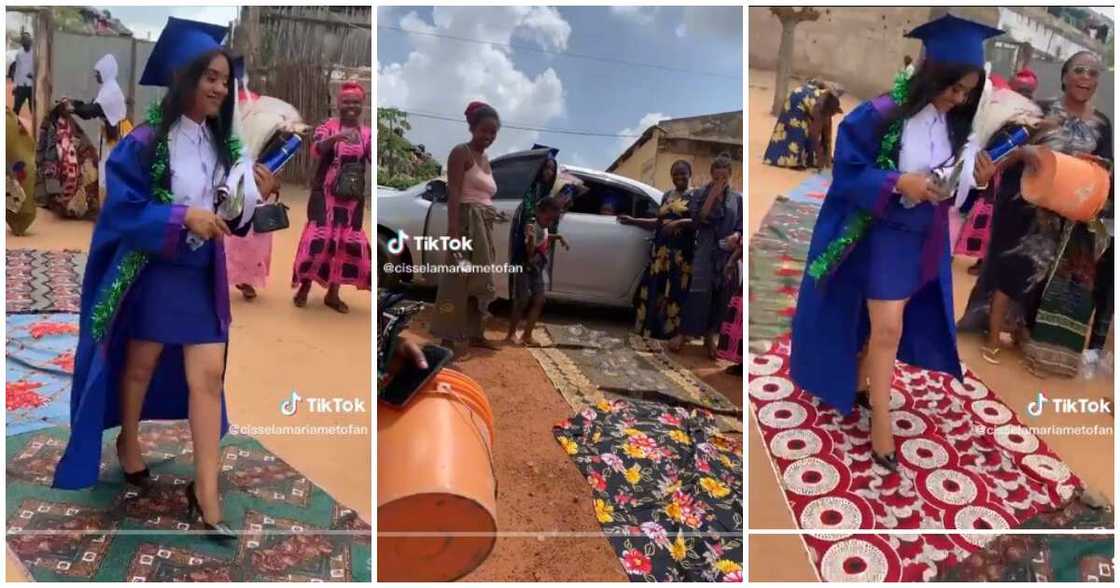 Wrappers, fresh graduate, female graduate Wrappers, fresh graduate, female graduate