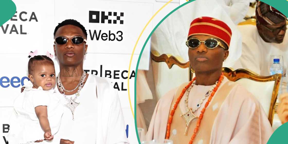 Wizkid announces daughter’s name Wizkid announces daughter’s name