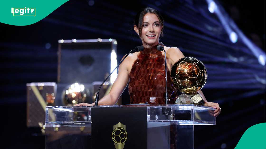 Aitana Bonmati, Paris Saint-Germain, Theatre du Chatelet, Paris, France, Ballon d'Or.