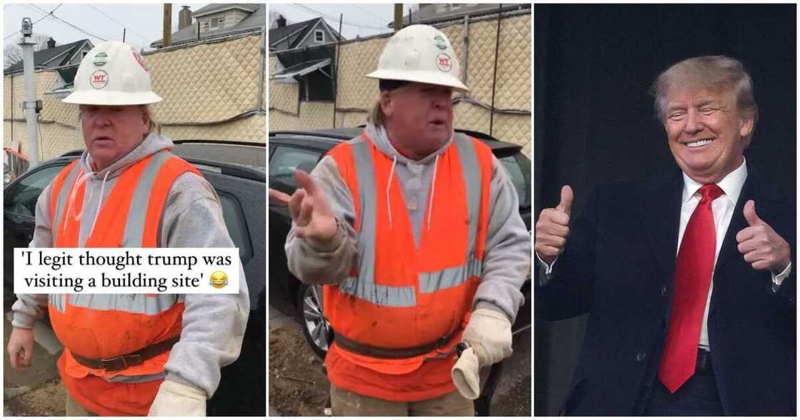 Reactions trail video of man who looks and talks like Donald Trump Reactions trail video of man who looks and talks like Donald Trump