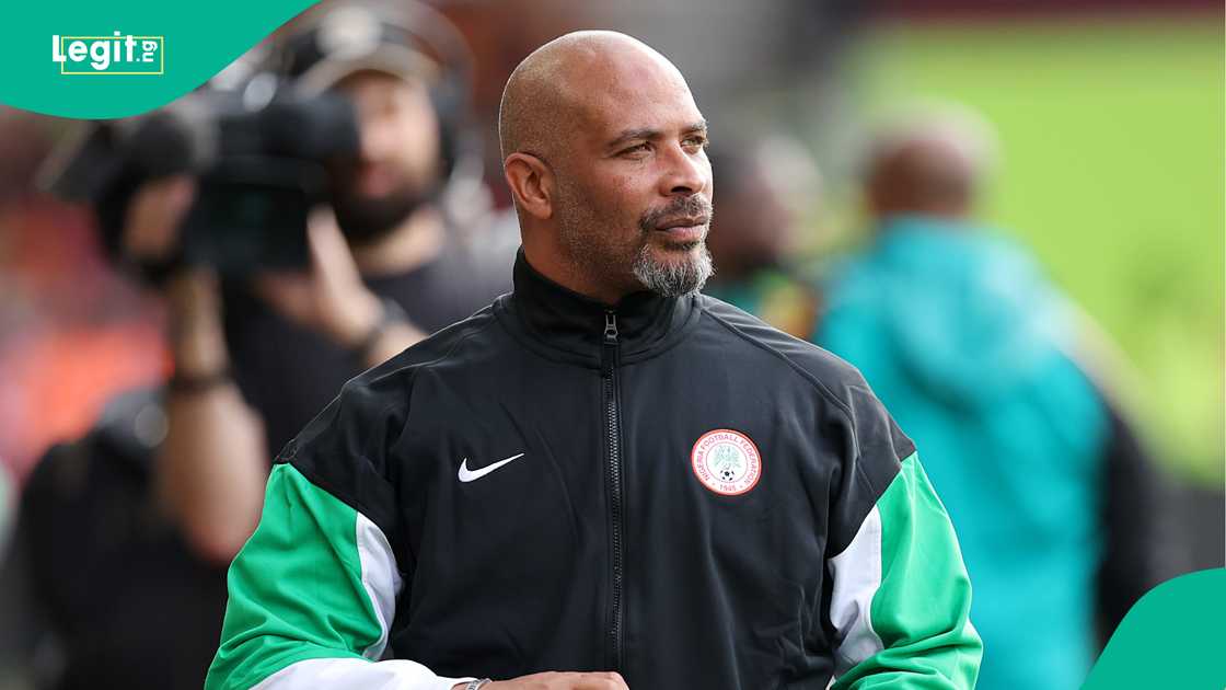 Eric Chelle, Super Eagles, Nigeria, Gtech Community Stadium, Brentford, England. Eric Chelle, Super Eagles, Nigeria, Gtech Community Stadium, Brentford, England.
