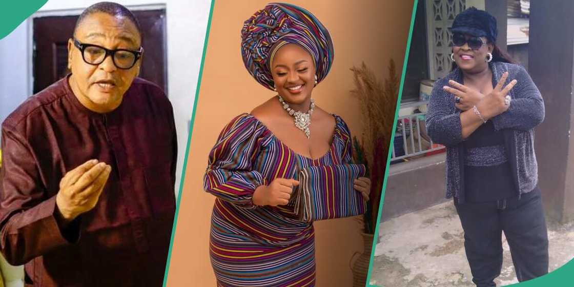 Photos of Jide Kosoko, Temi and late wife Heniretta Photos of Jide Kosoko, Temi and late wife Heniretta