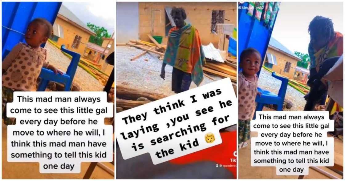 Mad man, little girl, shop, bright future Mad man, little girl, shop, bright future