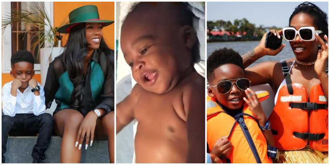 Photos of Tiwa Savage and Jamil. Photos of Tiwa Savage and Jamil.