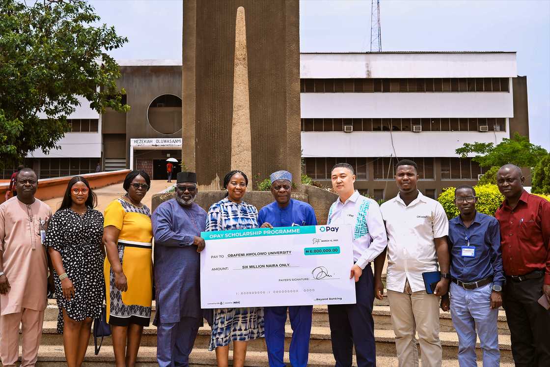 OPay partners with OAU to sponsor students with scholarships for the next 10 years OPay partners with OAU to sponsor students with scholarships for the next 10 years