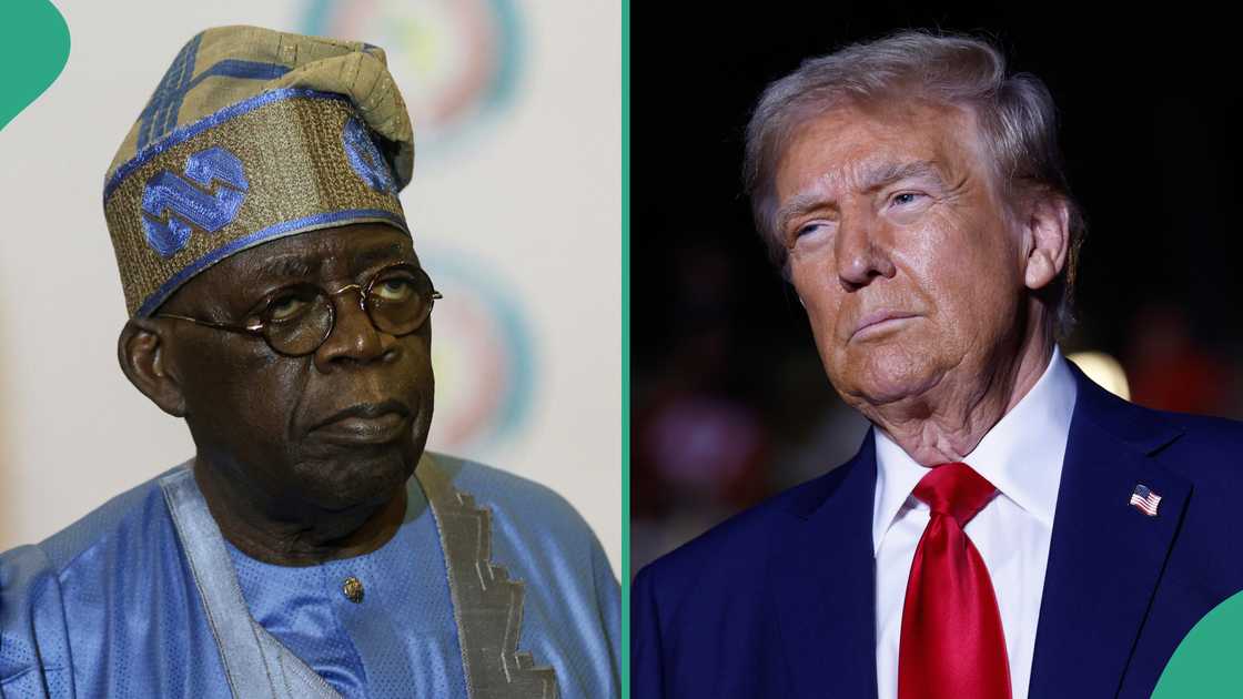 President Donald Trump of US did not commented on Bola Tinubu's administration.