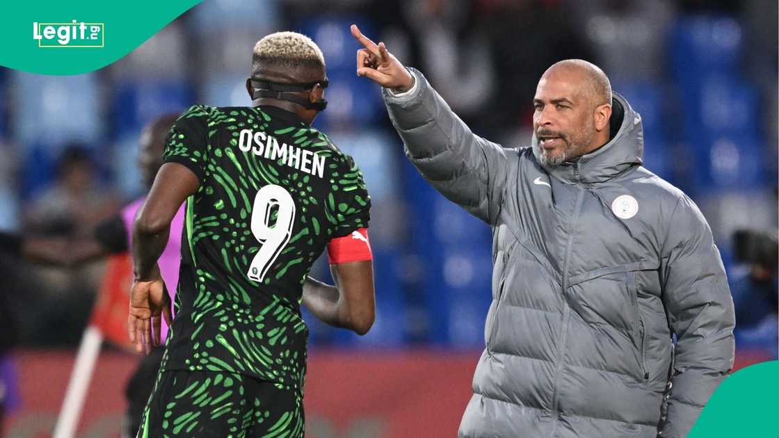 Eric Chelle, Super Eagles, Victor Osimhen, 2025 Africa Cup of Nations, Algeria, Nigeria.