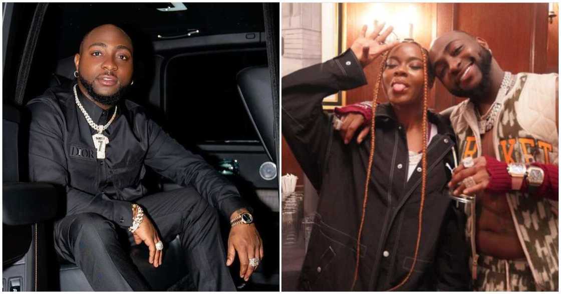 Davido and Liya Davido and Liya