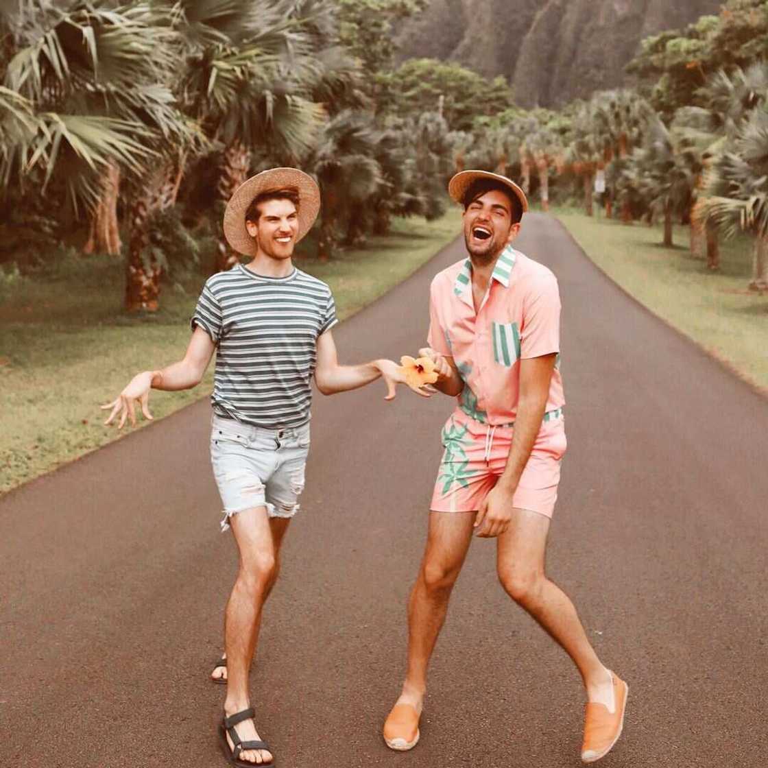Joey Graceffa and Daniel Preda Joey Graceffa and Daniel Preda