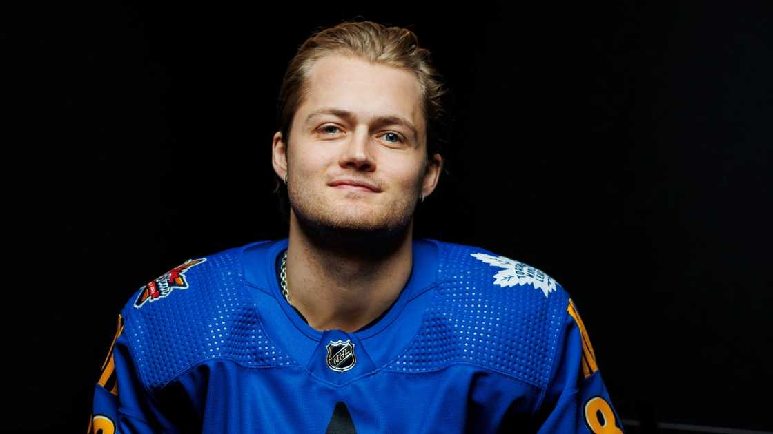 William Nylander of the Toronto Maple Leafs poses for his portrait William Nylander of the Toronto Maple Leafs poses for his portrait