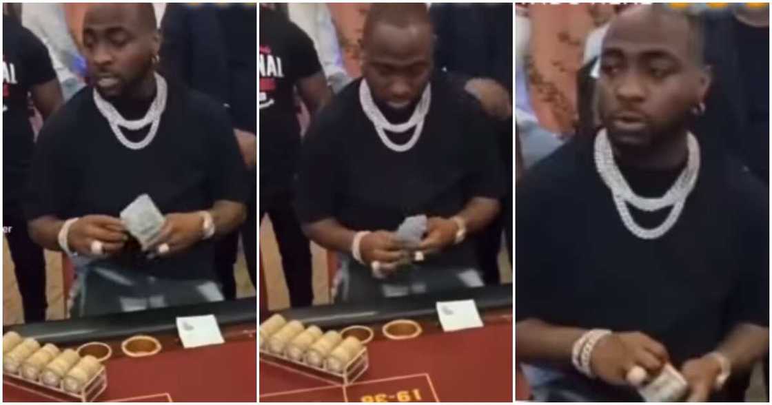 Davido in casino Davido in casino
