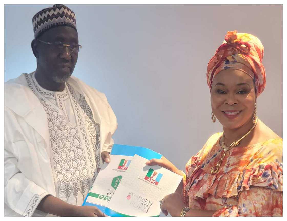 2023 Presidency, APC, First Female Aspirant, Nomination Forms