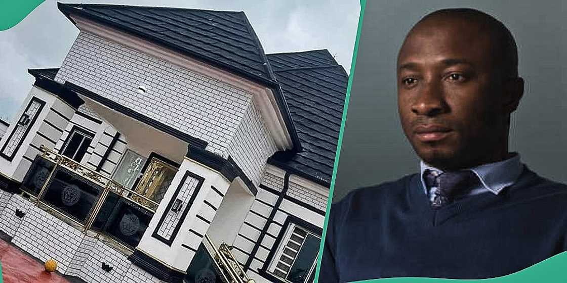 Nigerian man shares photo of N8.2 million bungalow Nigerian man shares photo of N8.2 million bungalow