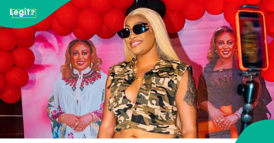 Angela Okorie's new viral video ignites police backlash. Angela Okorie's new viral video ignites police backlash.